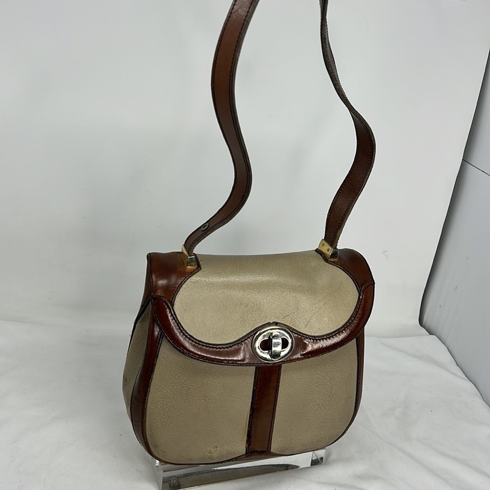 Koret Structured Large Leather Shoulder Handbag